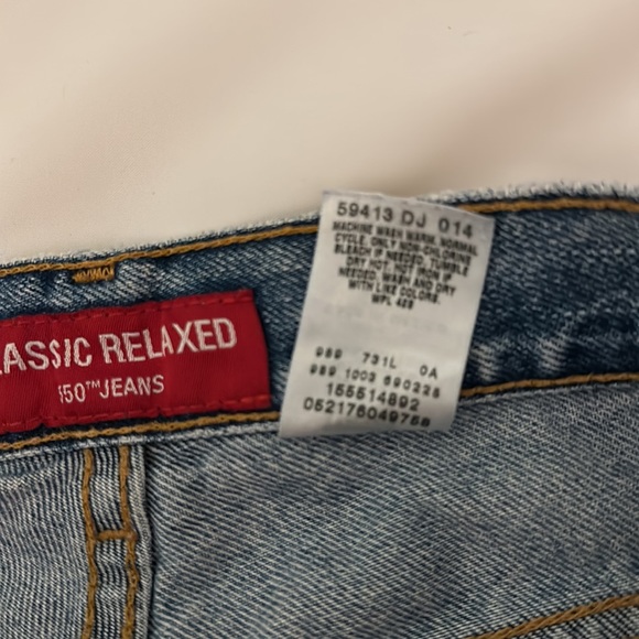 Levi’s Women’s Vintage 550 Classic Relaxed Jeans 90’s Medium Wash Size 12 - Picture 10 of 10